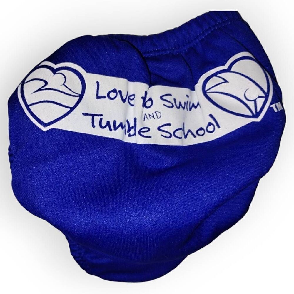 (3) Finis Swim Diaper 6 mo. 15-22lbs. Blue Swimsuit Baby Boy‎ Girl NEW